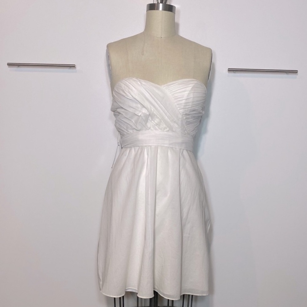 Express Little White Dress Size 0 - Picture 6 of 7